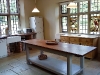 West Wing kitchen sink and table